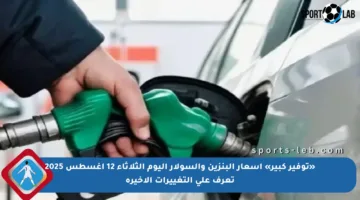 «توفير كبير» أسعار البنزين والسولار اليوم الثلاثاء 12 أغسطس 2025 تعرف على التغييرات الأخيرة